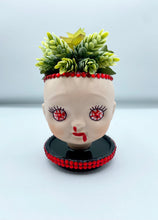 Load image into Gallery viewer, Bloodshot Eyes Doll Head Planter
