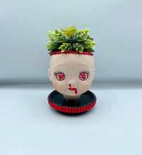 Load image into Gallery viewer, Bloodshot Eyes Doll Head Planter
