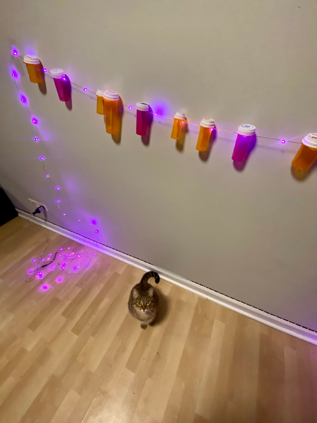 Pill Bottle String Lights