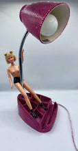 Load image into Gallery viewer, Glitter Pink Stripper Barbie Lamp
