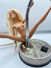 Load image into Gallery viewer, Straddle Stripper Barbie Lamp
